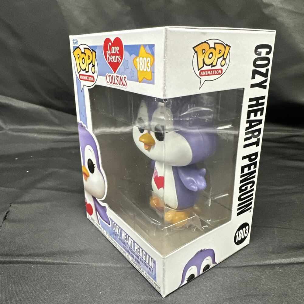 Funko! Pop Animation Care Bear Cousins Cozy Heart Penguin Bright Heart Raccoon - Picture 8 of 12